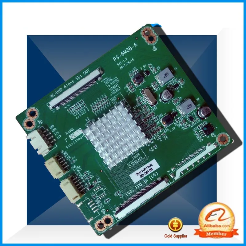 

PS-6M38-A / PS-7233-A 2K to 4K 4K to 2K transition board 4K_VbyOne to 2K_LVDS