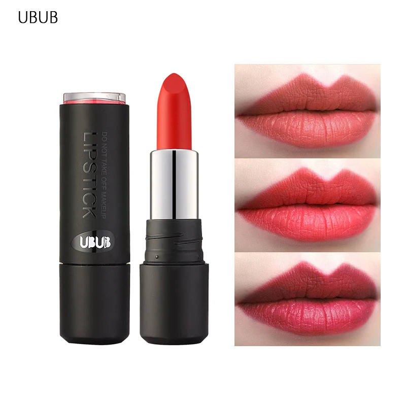 UBUB Matte Lipstick Set For Red Lips Beauty Makeup Korean Cosmetics
