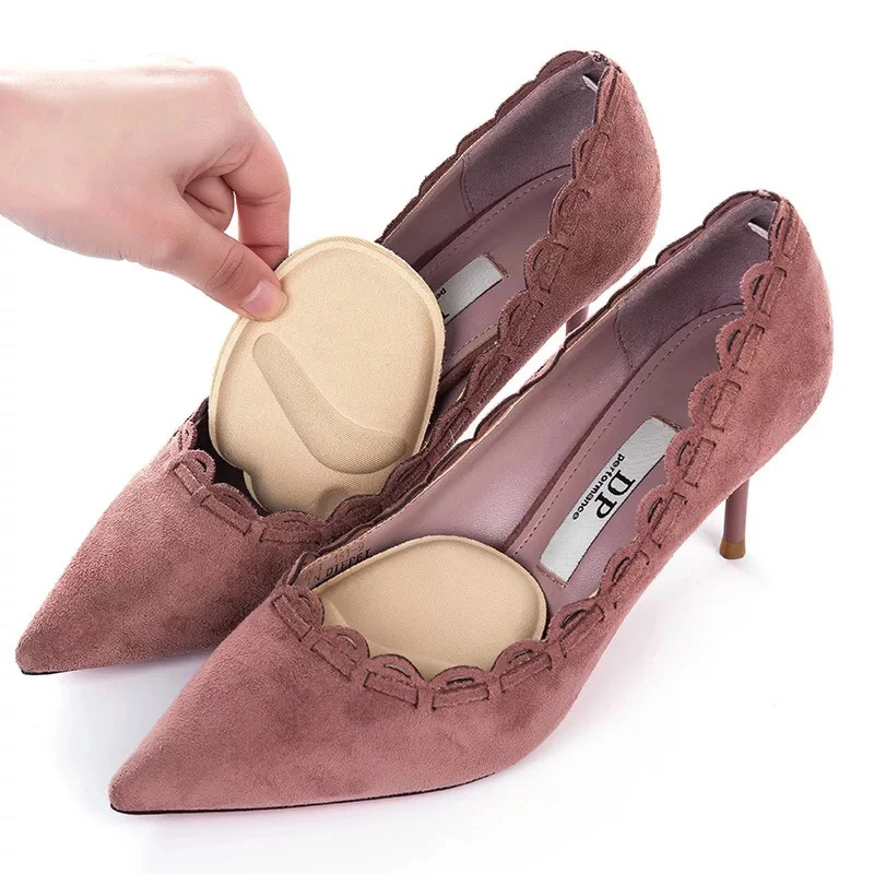 Soft high heels half yard mat arch orthopedic insert insole forefoot pad 1 pair