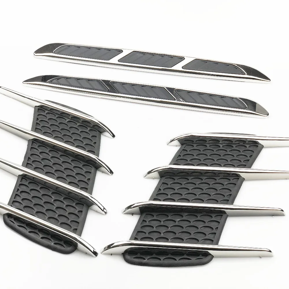 

Car Shark Gill Outlet Simulation Vents For Volkswagen Jetta Tiguan POLO Passat CC Golf R20 R36 EOS Scirocco