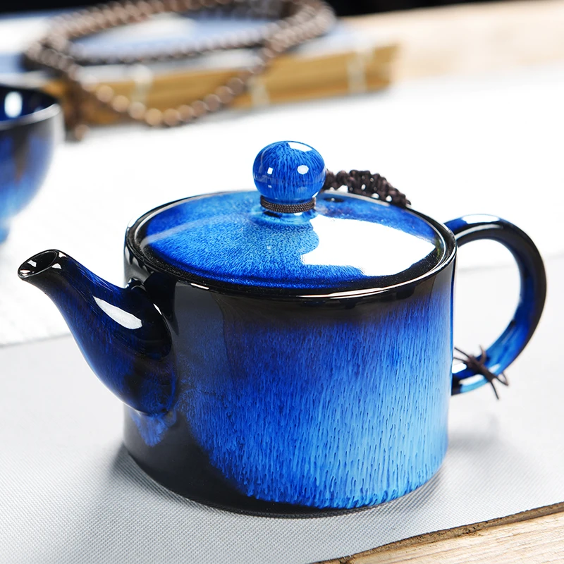 

Ceramic teapot Kung Fu tea set single pot manual creative teapot household filter tea brewer lo927749