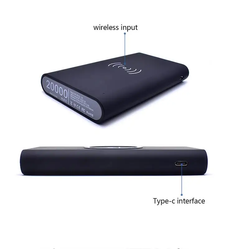 Quick Charge 10000mAh Wireless Charging Power Bank External Battery Wireless Power Bank Portable Mobile Phone Charger Quick Charge 10000mAh Wireless Charging Power Bank External Battery Wireless Power Bank Portable Mobile Phone Charger