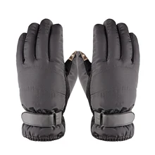 CKAHSB Для мужчин лыжный Водонепроницаемый зимние теплые перчатки для катания на сноуборде для езды на мотоцикле зимние перчатка-ветровка Утепленная одежда хорошее качество