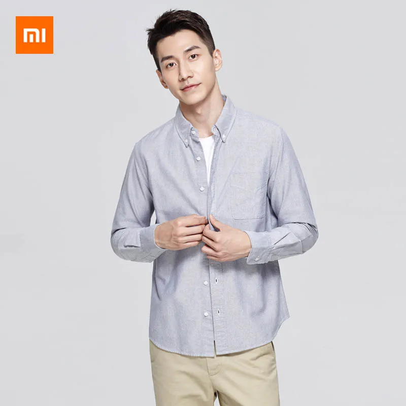 

Xiaomi Youpin classic oxford shirt Comfortable Cotton High quality cotton Delicate neckline Men's Shirts