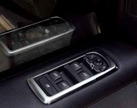 

Chrome Door Window Button Cover Trim For Range Rover Sport 2010-2013 For Land Rover Discovery 4 2009-2016 Accessory Car-Styling
