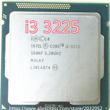 Intel Core i3-3225 i3 3225 I3 3225 процессор Intel HD graphics 4000(3 м кэш, 3,30 ГГц) LGA1155 настольный процессор