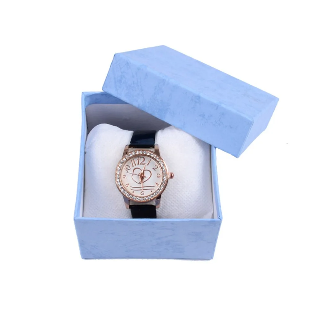 

Elegant Jewelry Case Packaging Carton Paper Box Container Storage Box for Watch Gift Pillow Inner Inside