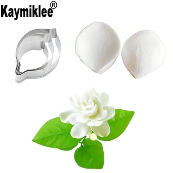 

Jasmine Flower Petal Silicone Veiner Mold Fondant Cake Decoration Floral Gumpaste Flower Sugarcraft Tools CS330
