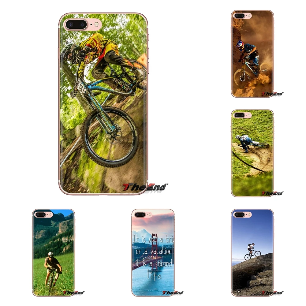 Прозрачный ТПУ чехол сумка горный велосипед MTB Велоспорт для Xiaomi Redmi 4A S2 Note 3 3S 4 4X5