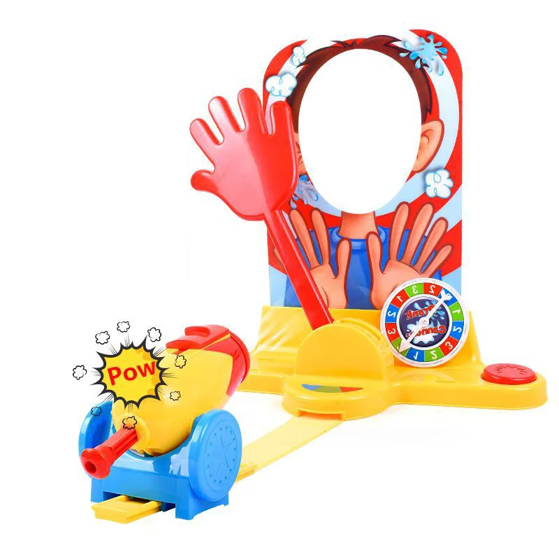 

Cannon Empty Face Machine Punishment Game Funny Children Cream Face Machine Tidy Party Toy Novelty Funny Game Punishment Toy