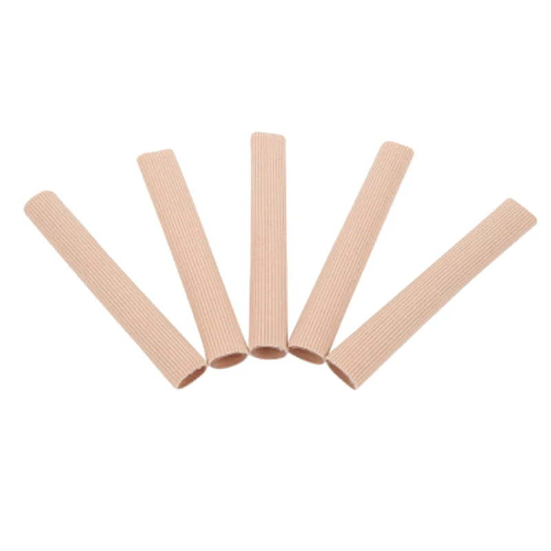 1PC 2*15cm Nylon Fabric Gel Tube Sleeves Cover for Hammer Toe Fingers Protector Separators