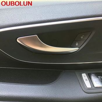 

Fit For Mercedes-Benz VITO 2016 Interior Door Pull Handle Panel Trim Strip ABS Accessories Chrome Plate Stickers Covers 2pcs!