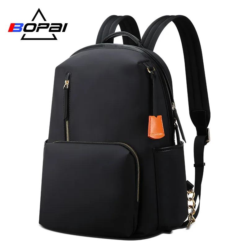 

BOPAI Backpack Female 2019 New Business Computer Bag Fashion Casual 14inch Laptop Backpack