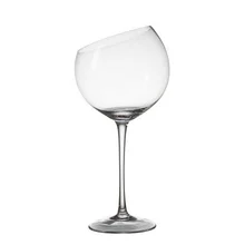 Высококачественный бессвинцовый бокал для красного вина, косой хрустальный бокал для домашнего бара, вечерние бокалы для отелей, Свадебные бокалы es Barware как подарок LFB359