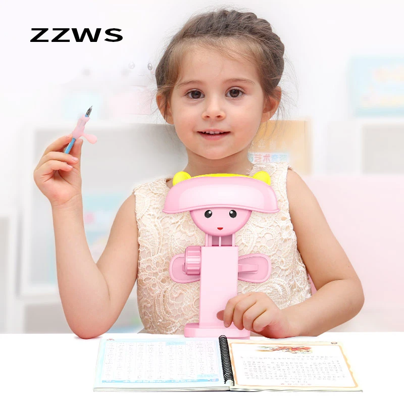 

ZZWS Students Study Product Children Reading Posture Corrector Use Ergonomics Improve Sitting Posture When Writing Or Reading