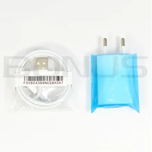 Высокое качество A1400 USB зарядное устройство адаптер и 1 м 3 фута E75 чип USB кабель для передачи данных OD 3,0 мм зарядный комплект для iPhone 6 7 8 X