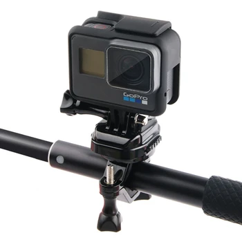 

GP432 Bicycle Motorcycle Handlebar Mount for GoPro HERO6 /5 /5 Session /4 Session /4 /3+ /3 /2 /1 / Fusion, Xiaoyi and so on