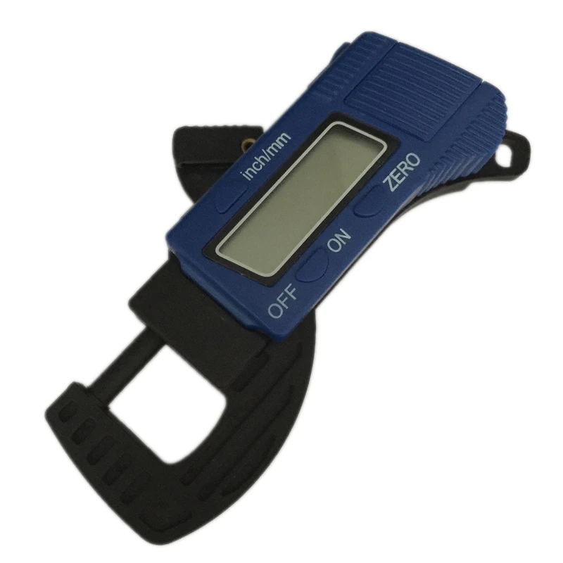 Digital thickness gauge 0-12.7mm 0.01mm mini LCD dial thickness gauge caliper meter carbon fiber composites width measure tools
