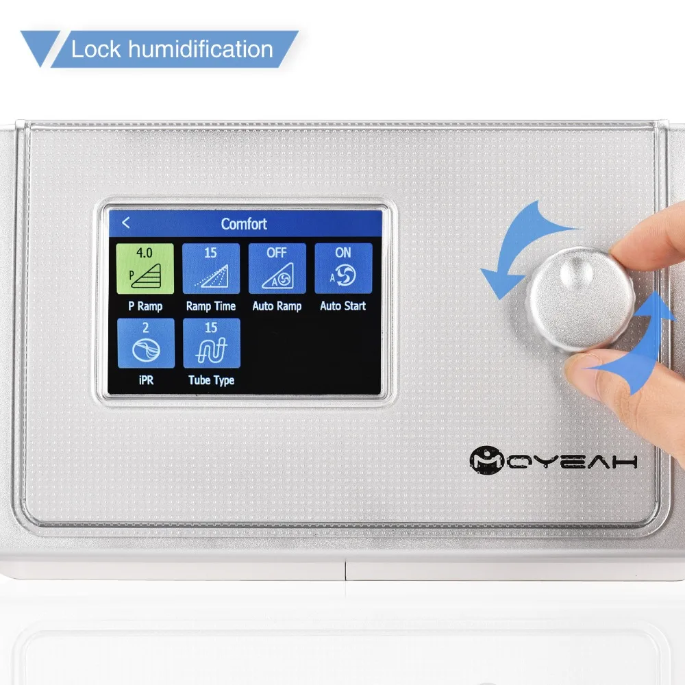 Auto CPAP Machine MOYEAH Smart Home Ventilator With Anti Snoring Sleep