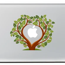 Любовь Дерево DIY индивидуальная виниловая наклейка для ноутбука наклейка для macbook Pro Air 13 дюймов мультфильм ноутбук кожа оболочка для mac book