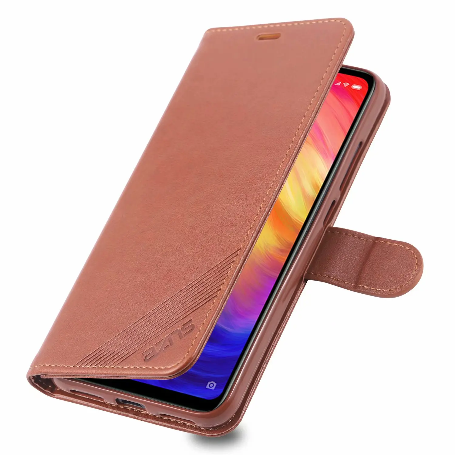 Чехол AZNS для Xiaomi Redmi Note 7 Redmi Note7 Pro 6," Глобальная версия из искусственной кожи чехол-держатель для карт кошелек Чехол fundas coque