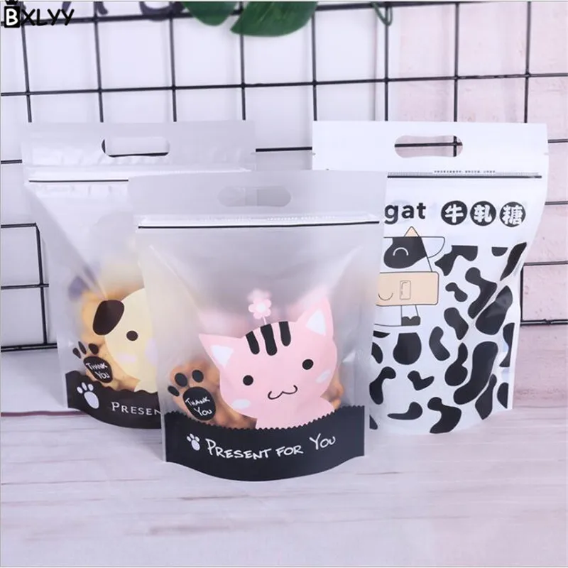 

BXLYY Cute Cow Self-styled Tote Bag Nougat Snowflake Crisp Bag Baking Food Sealing Bag Wedding Gift Bag Kitchen Baby Shower.7z