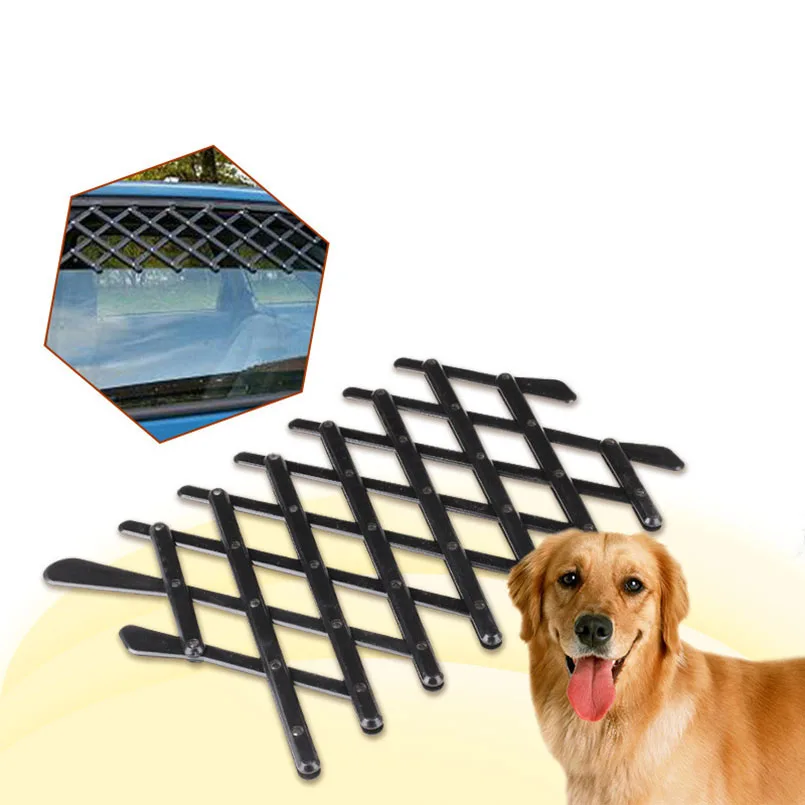 Pet Dog Car Carrier Window Ventilation Safe Guard Mesh Vent Protective