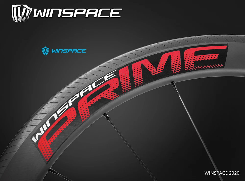 Winspace Carbon Road Bike Wheel Straight Pull Low Resistance Ceramic Hub 25mm Wider Tubular Clincher Tubeless 700c Wheelset