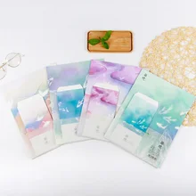 Красивые сны 24 с буквами на листе бумага+ 12 шт. конверты акварель набор для писем записи офисные и школьные принадлежности