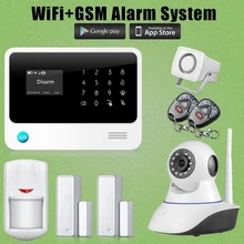 Cámara de Red IP G90B Chuangkesafe Alarma GSM GPRS WiFi Alarma de Intrusión Antirrobo Siren
