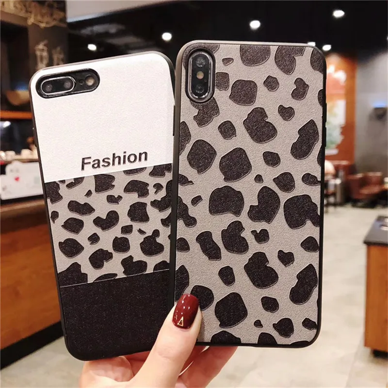 

Fashion Leopard Phone Case For OPPO F5 Soft Case A7 A73 A79 A83 A1 A59 A57 A3 A5 A3S F9 K1 R9 R9S R11 R11S PLUS R17 PRO Cover