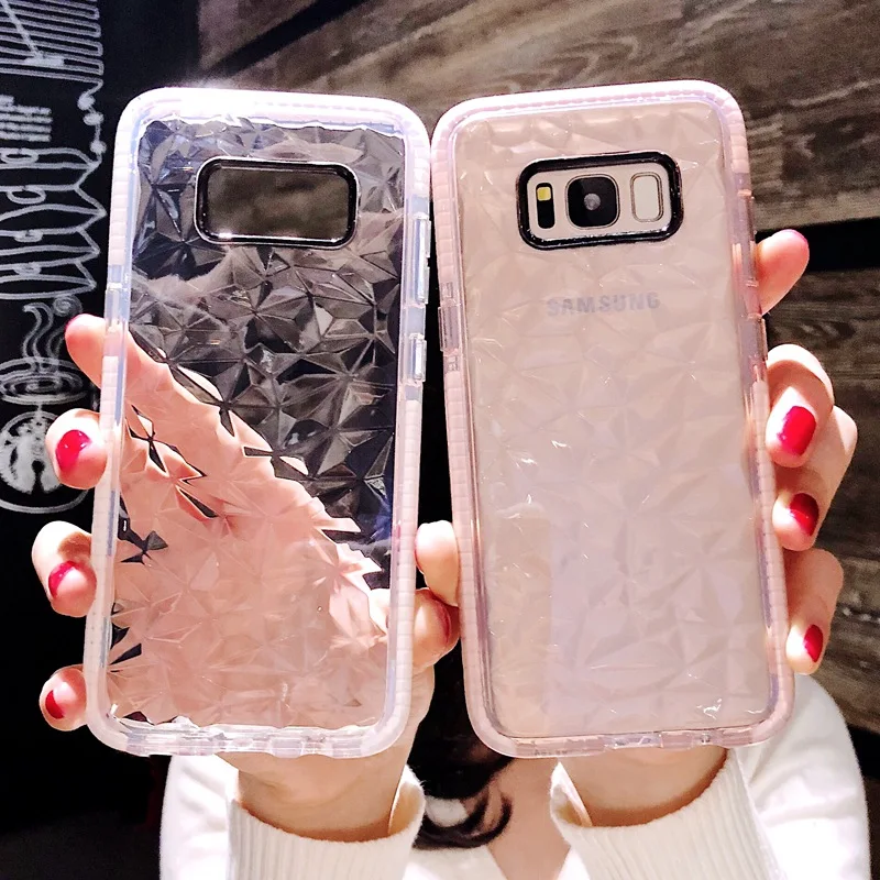 Кристально чистый ТПУ чехол для телефона Galaxy S7 Edge S8 S9 Plus Air противоударный Samsung S10E