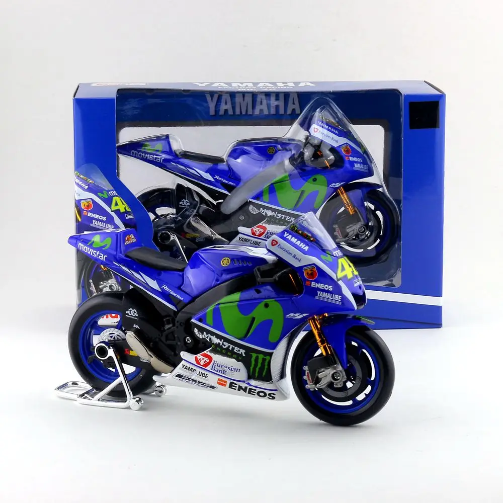 

Maisto/1:10 Scale/Simulation Diecast model motorcycle toy/2016 YAMAHA YZR-M1 NO.46 Race/Delicate children's toy or colllection