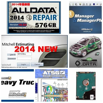 

Hot Auto Repair Alldata Software V10.53+mit//chell OD5 50 software Vivid 2015 usb 1TB hard disk all data DHL free shipping