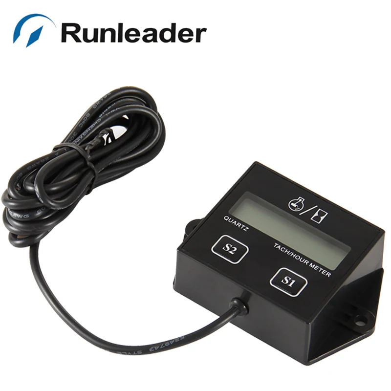 5 шт./лот) Runleader HM011N цифровой индукционный счетчик часов Тахометр Tach цифровой снегоход KAWASAKI морской Мотоцикл atv mx utv