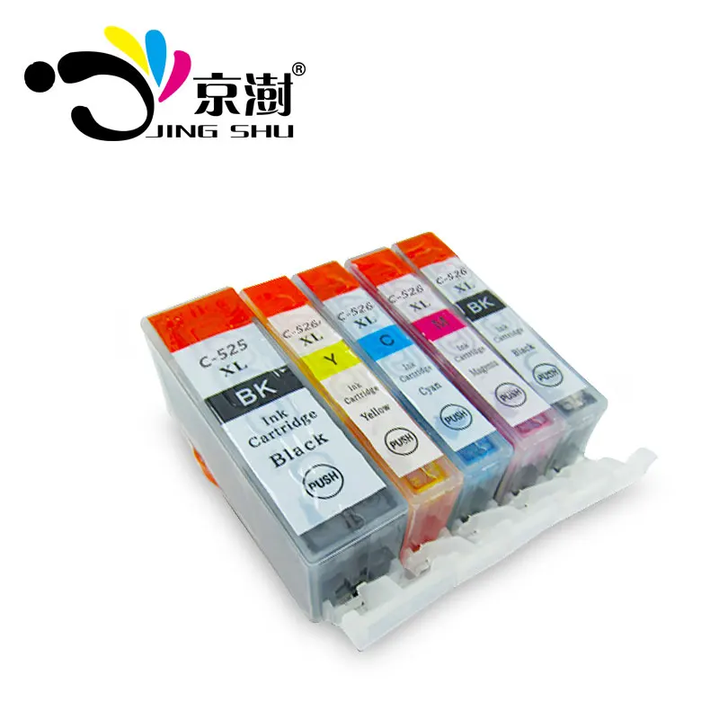 15 шт. PGI-525 CLI-526 pgi 525 cli526 картридж для принтера canon pixma IP4850 IP4950 IX6550 MG5150 MG5250 MG5350 MX715