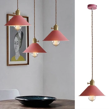 Modern Pendant Light For Kitchen Island Pink Metal Lighting Fixtures Bedroom Lights Office Ceiling Lamp Bar Pendant Lamps Modern Pendant Light For Kitchen Island Pink Metal Lighting Fixtures Bedroom Lights Office Ceiling Lamp Bar Pendant Lamps