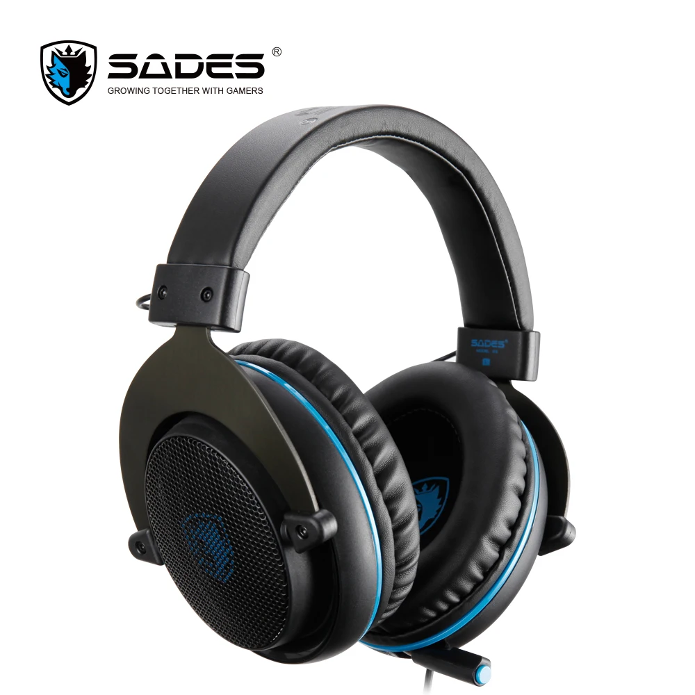 SADES R3 игровая гарнитура 3,5 мм бас объемный звук наушники с y-адаптером для PS4/Xbox one/PC/Phone