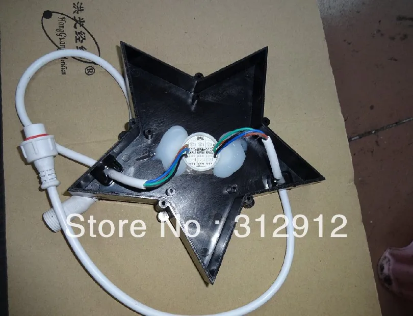 12В WS2801 звезда Тип пиксельный модуль 6 шт 5050 SMD rgb led внутри 1 44 Вт IP68 одна сторона 200