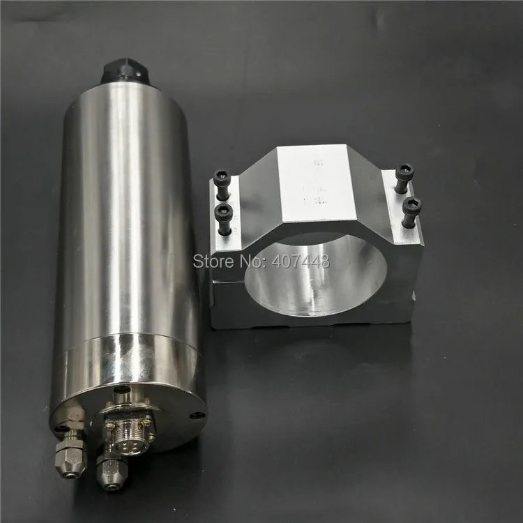 

high speed er20 ER11 ER16 24000 rpm 0.8KW 1.5KW 2.2KW water cooling spindle kit 220v 110V & 80mm clamp for milling machine