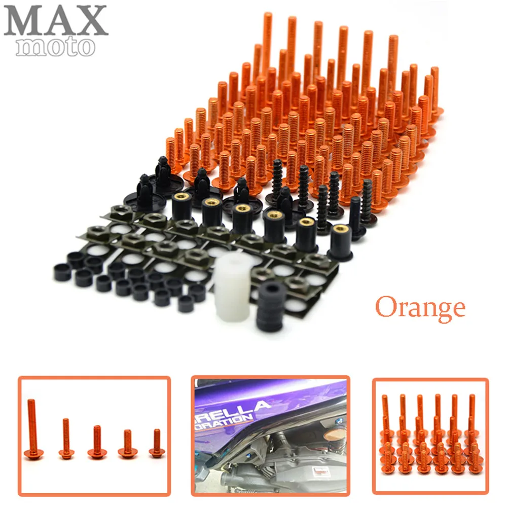 

motorcycle accessories custom fairing screw bolt windscreen screw FOR honda CB600 599 919 CBR600 250 400 Hornet 250 VTR 250 VFR