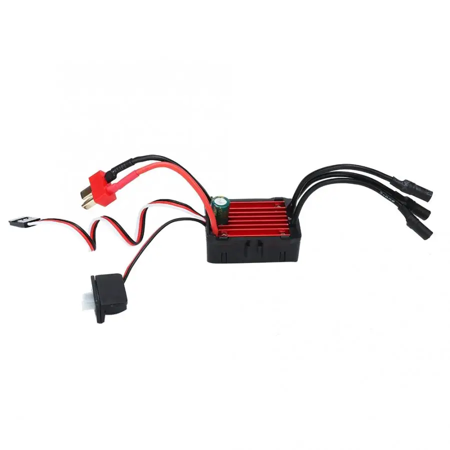 

GTSKYTENRC 25A/35A/45A/60A/120A Brushless Waterproof Electric Speed Controller ESC for 1/10 1/12 1/14 1/16 1/18 1/20 RC Car