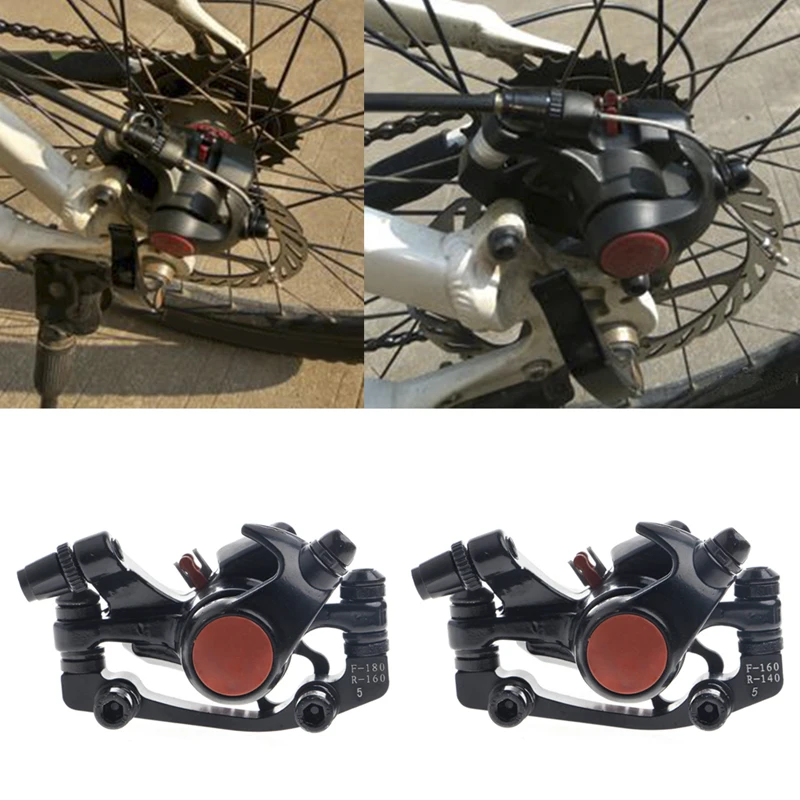 

New 2018 arrival Bike Disc Brakes Front Rear Mechanical Caliper Road Mountain Cycling Bicycle New F20