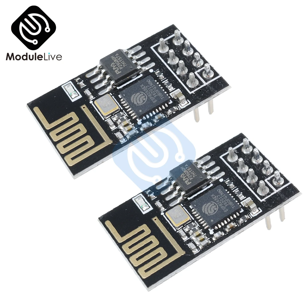 2 шт. ESP-01 ESP-01S ESP8266 серийный Wifi модуль ESP8266 ESP-01 ESP 01 обновленная Беспроводная плата приемопередатчика 3,0-3,6 В LWIP AP