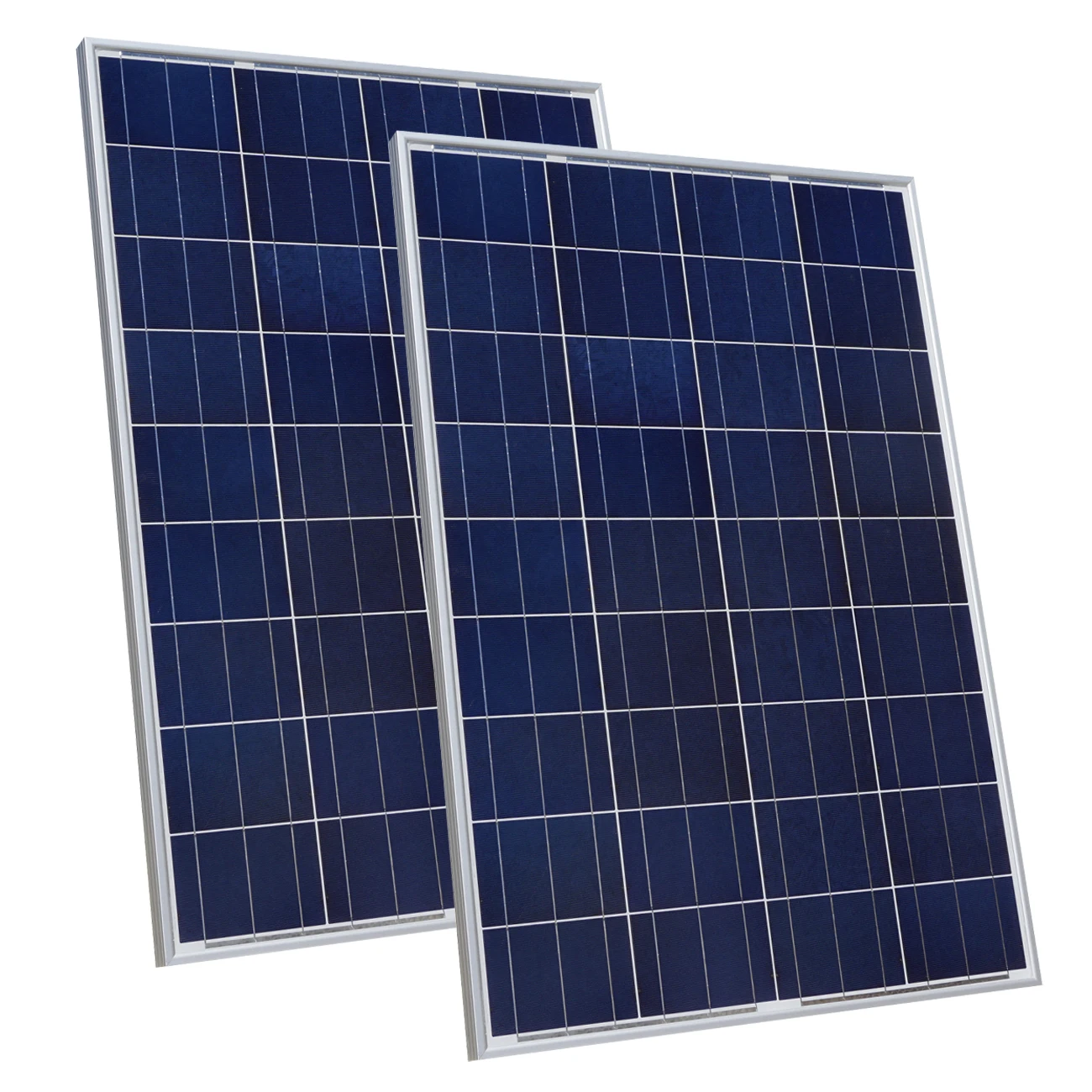 

NEW 2PCS 100W 18V Polycrystalline Silicon Solar Panels for Car 12v Battery Charger Off Grid System Photovoltaic Poly Solar Panel