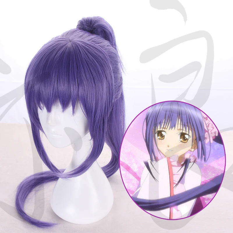 

Biamoxer Shugo Chara ! Party ! Cosplay Wig Fujisaki Nagihiko Fujisaki Nadeshiko Ponytails Dokki Doki Pucchi Puchi Synthetic Hair