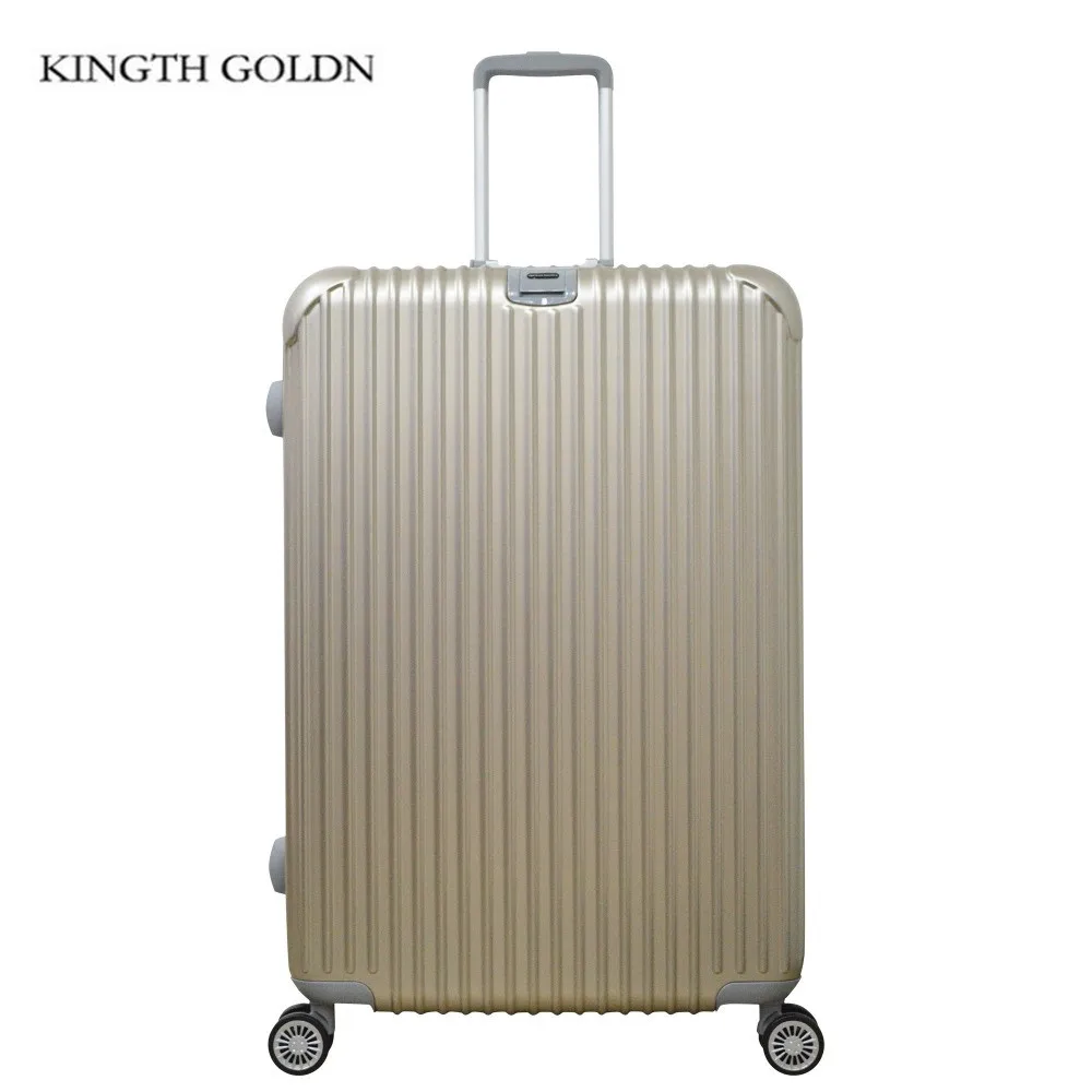

KINGTH GOLDN Alloy Pull Rod Suitcase Aluminum Frame Luggage ABS+PC Luggage Box Rolling Hardside Travel Suitcase with Wheel