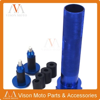 

Billet 7/8" 22MM Throttle Clamp Twist Tube & Handlebar Cap Plugs For YAMAHA SEROW 225 250 SEROW225 SEROW250 2000-2016