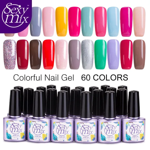 153 Sexy Hot Mix Vente Brun Couleur Série Led Gel Vernis à Ongles Glitter Pas Cher Prix Longue Durée Uv Lampe Professionnel Gel Vernis à Ongles