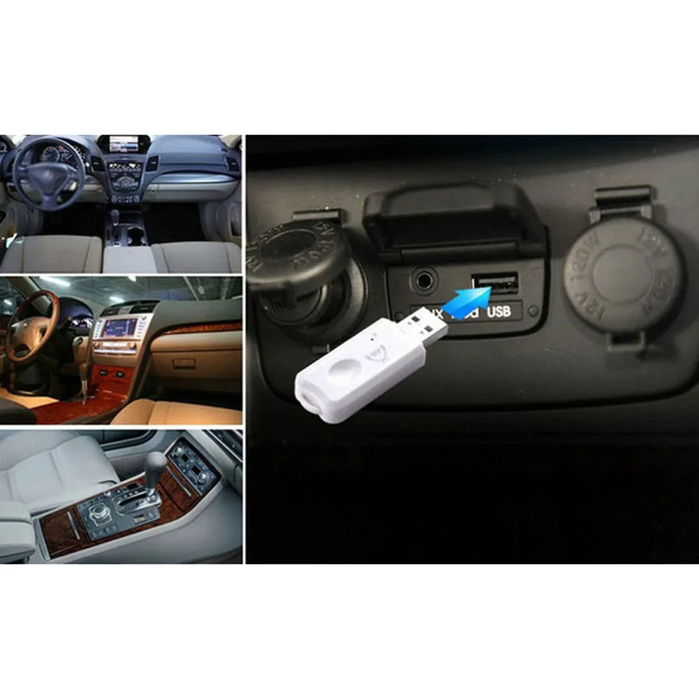 Беспроводной музыкальный мини адаптер Blutooth USB Bluetooth приемник для наушников